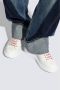 Alexander McQueen Witte lage top sneakers rode details - Thumbnail 2