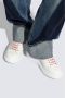 Alexander mcqueen Witte lage top sneakers rode details White Heren - Thumbnail 2