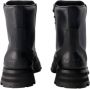 Alexander mcqueen Leather boots Black Heren - Thumbnail 3