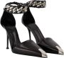 Alexander mcqueen Leather heels Black Dames - Thumbnail 2