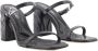 Alexander mcqueen Sandalen Seal Heeled Sandals Leather Black Argentãƒæ Ã† in zwart - Thumbnail 3