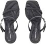 Alexander mcqueen Sandalen Seal Heeled Sandals Leather Black Argentãƒæ Ã† in zwart - Thumbnail 5