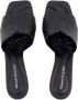 Alexander mcqueen Leather sandals Black Dames - Thumbnail 4
