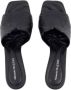 Alexander mcqueen Leather sandals Black Dames - Thumbnail 4