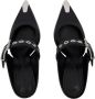 Alexander mcqueen Leather sandals Black Dames - Thumbnail 4
