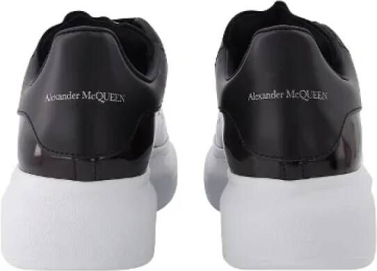 alexander mcqueen Leather sneakers Black Dames