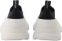 Alexander mcqueen Alexander McQu Contrast Sole Tread Shoes Maat: 44 kleur: Blac Wit - Thumbnail 6
