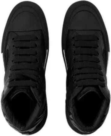 alexander mcqueen Leather sneakers Black Heren