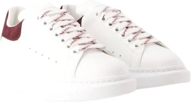 alexander mcqueen Leather sneakers White Dames