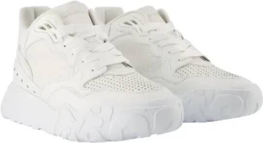 alexander mcqueen Leather sneakers White Dames