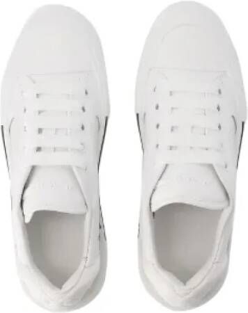 alexander mcqueen Leather sneakers White Heren