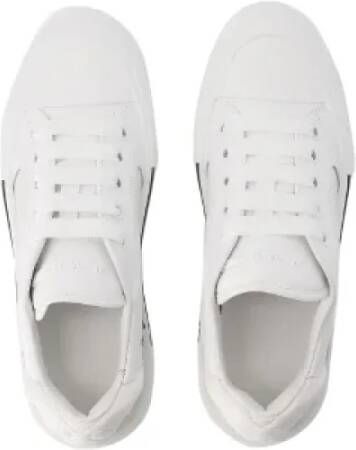 alexander mcqueen Leather sneakers White Heren