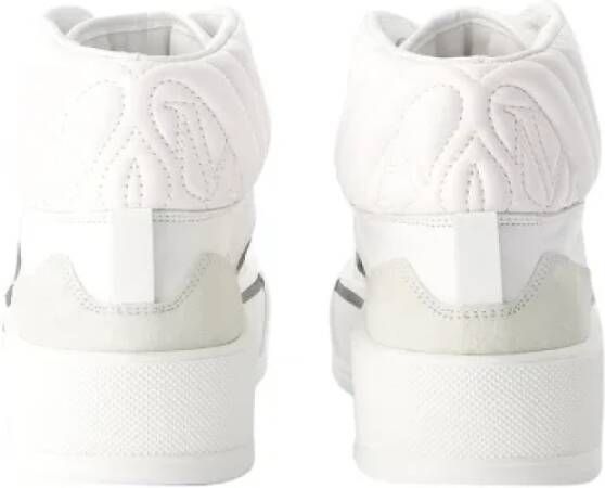 alexander mcqueen Leather sneakers White Heren