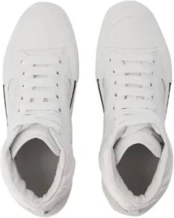 alexander mcqueen Leather sneakers White Heren