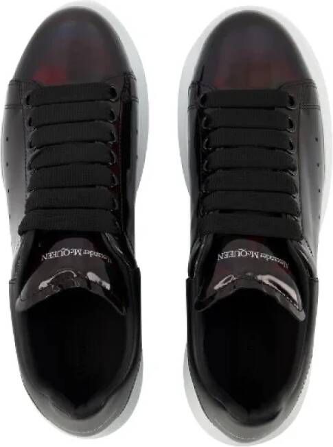 alexander mcqueen Leather sneakers Zwart Dames