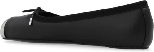 alexander mcqueen Leren ballet flats Zwart Dames