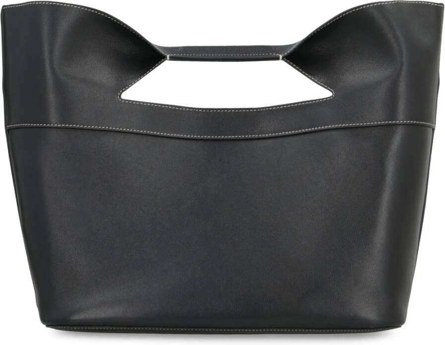 Alexander McQueen Leren Boogtas met Afneembare Pouch