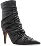 Alexander mcqueen Leren enkellaarzen Black Dames - Thumbnail 4