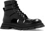 Alexander mcqueen Cut-out Gevechtslaarzen Black Dames - Thumbnail 7