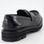 Alexander mcqueen Zwarte Loafers Regular Fit Geschikt voor Alle Temperaturen 100% Leer Black Heren - Thumbnail 11