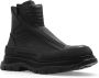 Alexander mcqueen Slick Enkellaarzen met Paneelontwerp Black Heren - Thumbnail 11