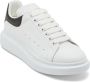 Alexander mcqueen Leren Oversized Rubberen Zool Sneakers White Dames - Thumbnail 3