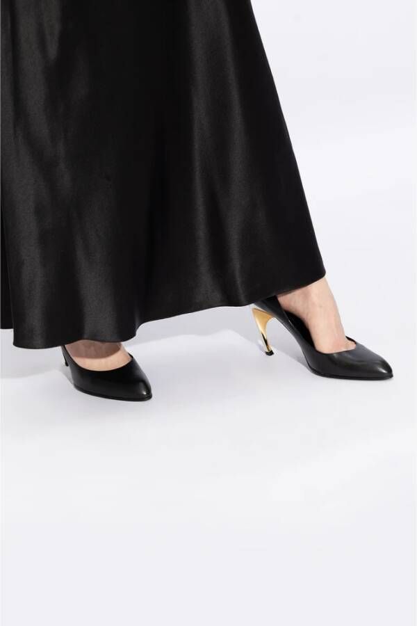 alexander mcqueen Leren pumps Black Dames