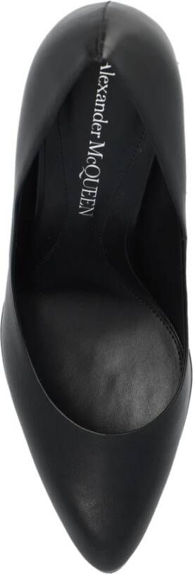 alexander mcqueen Leren pumps Black Dames