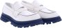 Alexander mcqueen Leren Rubberen Zool Instapper White Dames - Thumbnail 4