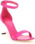 Alexander mcqueen Leren sandalen met verstelbare gespsluiting Pink Dames - Thumbnail 2