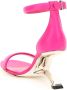 Alexander mcqueen Leren sandalen met verstelbare gespsluiting Pink Dames - Thumbnail 3