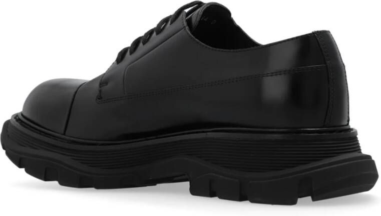 alexander mcqueen Leren schoenen Black Heren