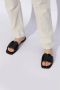 Alexander mcqueen Leren slides Black Dames - Thumbnail 6