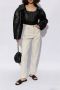 Alexander mcqueen Leren slides Black Dames - Thumbnail 7