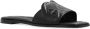 Alexander mcqueen Leren slides Black Dames - Thumbnail 8