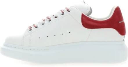 alexander mcqueen Leren Sneaker S.gomm White Dames