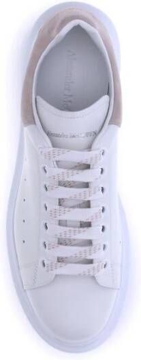 Alexander McQueen Leren sneakers met plateauzool
