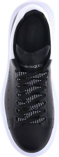 Alexander McQueen Leren sneakers met plateauzool
