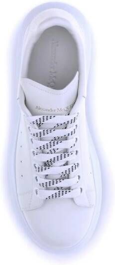 Alexander McQueen Leren sneakers met plateauzool