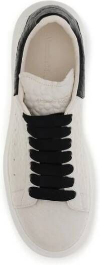 Alexander McQueen Leren sneakers met platformszool