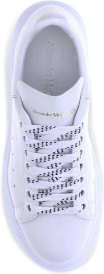 Alexander McQueen Leren sneakers met platformszool