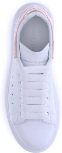 Alexander McQueen Leren sneakers met platformszool