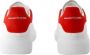 Alexander mcqueen Leren sneakers met ronde neus White Dames - Thumbnail 3