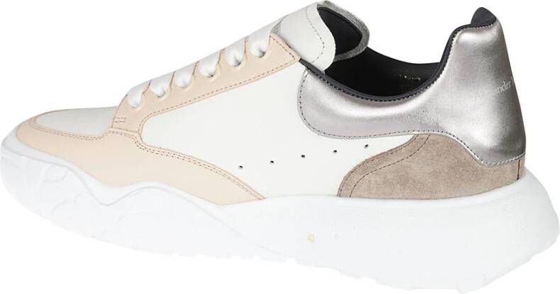 Alexander McQueen Leren sneakers met RU-details