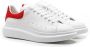 Alexander mcqueen Witte Leren Sneakers met Rode Suède Spoiler White Heren - Thumbnail 8