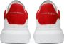 Alexander mcqueen Leren Sneakers met Suede Detail White Heren - Thumbnail 4