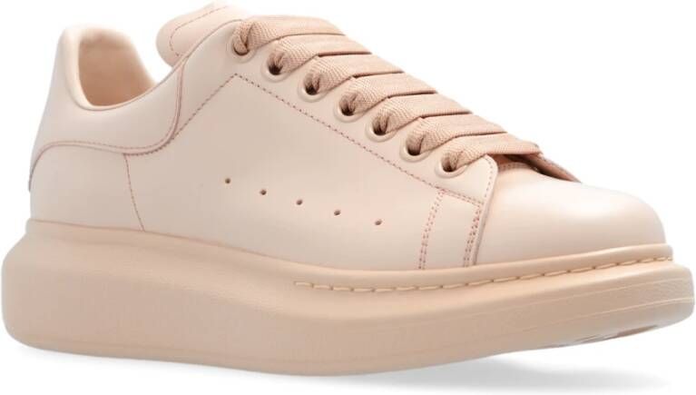 alexander mcqueen Leren sneakers Pink Dames