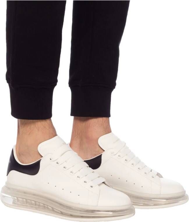 alexander mcqueen Leren sneakers Wit Heren