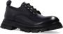 Alexander mcqueen Leren veterschoenen voor vrouwen Black Dames - Thumbnail 6