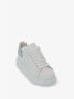 Alexander mcqueen Premium Leren Logo Sneakers voor Dames White Dames - Thumbnail 4